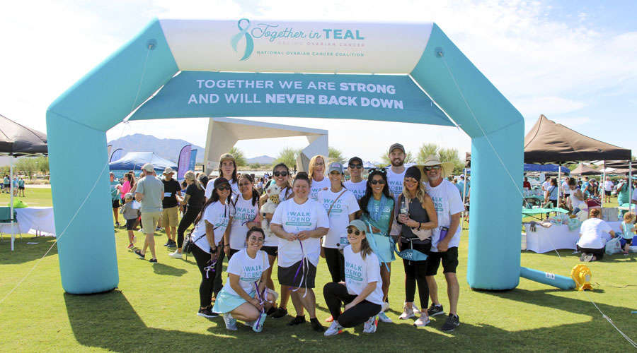 Level 3 Audiovisual Walks in Support of Ovarian Cancer